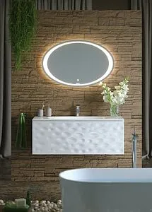 Тумба под умывальник подвесная Clarberg Dune Т12m белый DUN0112 Тумба под умывальник подвесная Clarberg Dune Т12m белый DUN0112, 3