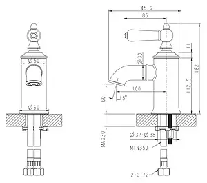 Смеситель для раковины Bravat Art хром F175109C Смеситель для раковины Bravat Art хром F175109C, 2