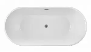 Ванна акриловая отдельностоящая Swedbe Vita 169x80 8800, 2