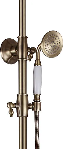 Душевая система со смесителем для ванны Timo Nelson бронза/белый SX-1291/02