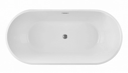 Ванна акриловая отдельностоящая Swedbe Vita 169x80 8800