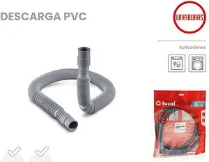 Шланг сливной для стиральной машины гофрированный Tucai DESCARGA 1.2м-4.0м x 19-21мм 208883 Шланг сливной для стиральной машины гофрированный Tucai DESCARGA 1.2м-4.0м x 19-21мм 208883, 3