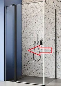 Душевая дверь 900мм прозрачное стекло Radaway NES Black KDJ II 90 L 10032090-54-01L Душевая дверь 900мм прозрачное стекло Radaway NES Black KDJ II 90 L 10032090-54-01L, 1