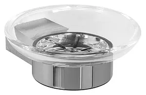 Мыльница Aquanet хром 5685 Мыльница Aquanet хром 5685, 1