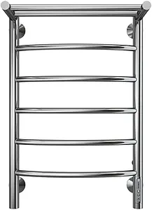 Полотенцесушитель электрический лесенка Terminus Классик с/п П6 400х650 электро quick touch полированная сталь 4670078531384, 3