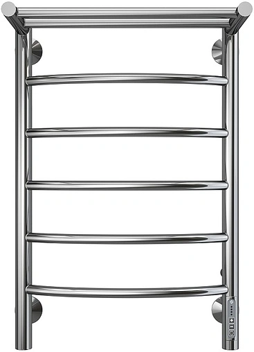 Полотенцесушитель электрический лесенка Terminus Классик с/п П6 400х650 электро quick touch полированная сталь 4670078531384