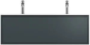 Тумба-умывальник подвесная ISVEA Pro 120 антрацит 21MGS019121I+10SL50121SV Тумба-умывальник подвесная ISVEA Pro 120 антрацит 21MGS019121I+10SL50121SV, 1