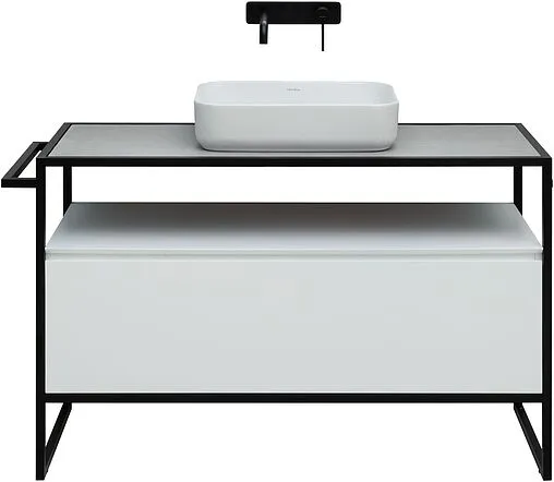 Тумба-умывальник напольная Allen Brau Priority 120 белый 1.31004.WM+