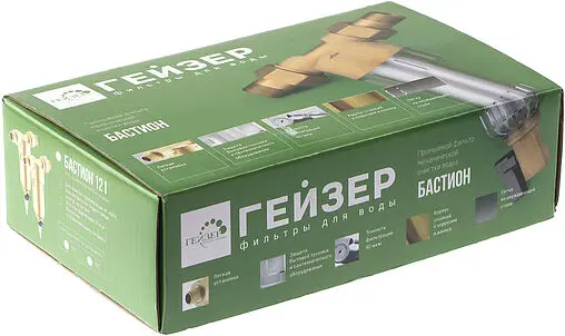 Фильтр тонкой очистки воды ½&quot;н x ½&quot;н Гейзер Бастион 122 32672