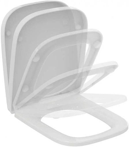 Крышка-сиденье для унитаза с микролифтом Ideal Standard I.Life A белый T453101