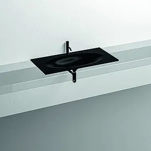 Раковина Kerasan Shape 100 черный 547031*1 Раковина Kerasan Shape 100 черный 547031*1, 3