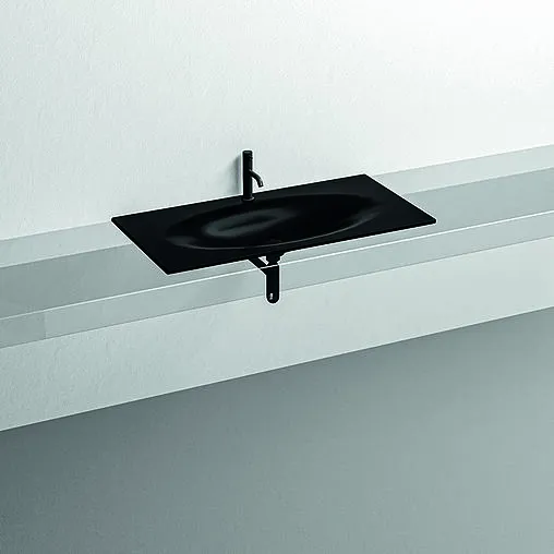 Раковина Kerasan Shape 100 черный 547031*1