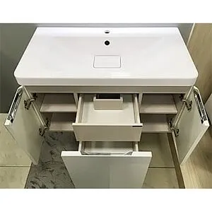 Тумба под умывальник подвесная Aquaton Шерилл 85 белый 1A208801SH010 Тумба под умывальник подвесная Aquaton Шерилл 85 белый 1A208801SH010, 5