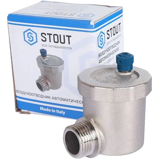 Воздухоотводчик автоматический ½&quot;н Stout SVS-1013-000015