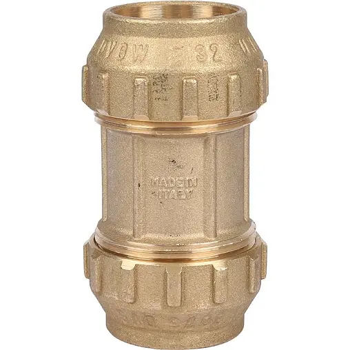 Муфта компрессионная соединительная 32мм x 32мм Tiemme 3400008