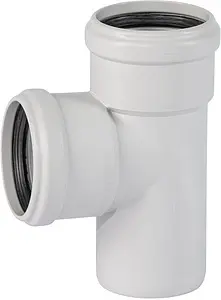 Тройник внутренний бесшумный D=78x78мм Угол 87° Ostendorf Skolan Safe SKEA 333400 Тройник внутренний бесшумный D=78x78мм Угол 87° Ostendorf Skolan Safe SKEA 333400, 1