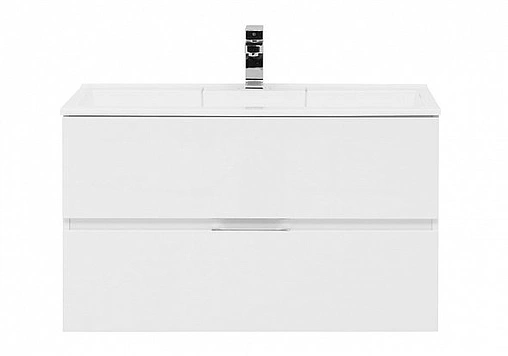 Тумба под умывальник подвесная Aquanet Алвита 90 белый 00235340