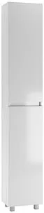 Шкаф-пенал напольный Айсберг Норма 35 белый DA1645P, 1