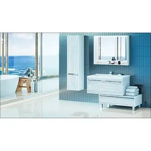 Тумба-умывальник подвесная Aquaton Капри 80 бетон пайн/белый 1A2302K1KPDA0 Тумба-умывальник подвесная Aquaton Капри 80 бетон пайн/белый 1A2302K1KPDA0, 3