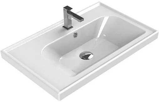 Раковина CeraStyle Frame 70 белый 031100-u