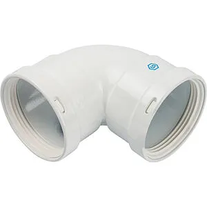 Колено для дымохода Ø 80мм ∠ 90° (Al) Stout SCA-0080-020090, 1