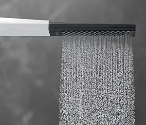 Лейка ручного душа Hansgrohe Rainfinity 100 1jet белый матовый/графит 26866700 Лейка ручного душа Hansgrohe Rainfinity 100 1jet белый матовый/графит 26866700, 5