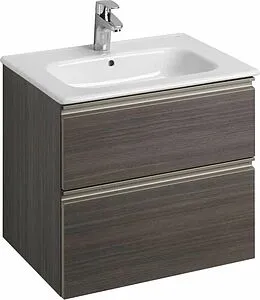 Тумба-умывальник подвесная Roca The Gap 60 городской дуб A857397402+ Тумба-умывальник подвесная Roca The Gap 60 городской дуб A857397402+, 1