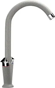 Смеситель для кухни Ulgran серый беж U-011-310 Смеситель для кухни Ulgran серый беж U-011-310, 3