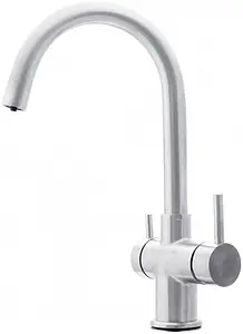 Смеситель для кухни с подключением к фильтру Swedbe Selene Plus нержавеющая сталь 8040, 1