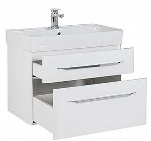 Тумба-умывальник подвесная Aquanet Виченца 80 белый 00196963+4640021061091 Тумба-умывальник подвесная Aquanet Виченца 80 белый 00196963+4640021061091, 4