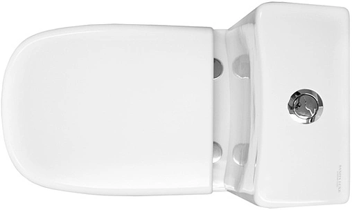 Унитаз-компакт безободковый Sanita Luxe Infinity Rimless белый INFSLCC01040522R