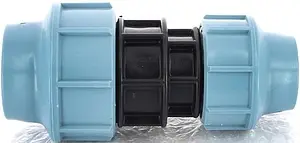 Муфта компрессионная редукционная 63мм x 40мм Unidelta 1002064040 Муфта компрессионная редукционная 63мм x 40мм Unidelta 1002064040, 3