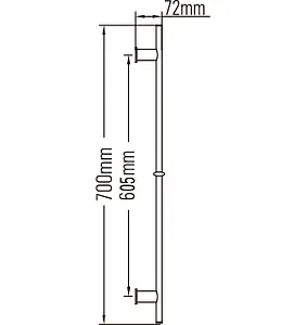 Душевая стойка Aquanet хром КРВ26051520СР, 2