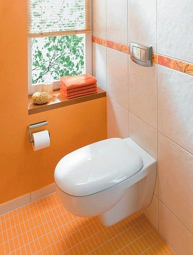 Инсталляция для подвесного унитаза Set 4 в 1 TECEbase kit 9400005 с кнопкой TECEambia хром