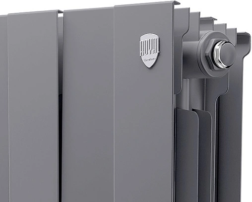 Радиатор биметаллический 14 секции Royal Thermo PianoForte 300 Silver Satin RTPSS30014
