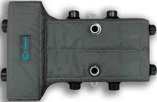 Распределительный коллектор 3 контура с гидрострелкой 1¼&quot;н x 1&quot;н Север-R-М3(Aisi) 1955004