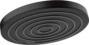 Лейка верхнего душа Hansgrohe Pulsify 260 1jet EcoSmart чёрный матовый/графит 24141670, 1