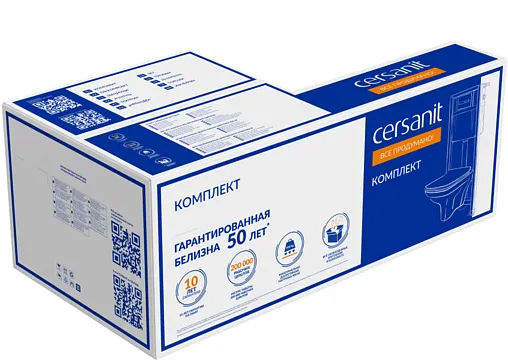 Комплект 6 в 1 Cersanit Brasko Smart Co Dpl Eo Slim/Vector/Twins 68302 с кнопкой хром глянцевый Комплект 6 в 1 Cersanit Brasko Smart Co Dpl Eo Slim/Vector/Twins 68302 с кнопкой хром глянцевый