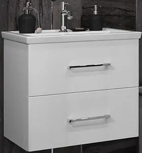 Тумба-умывальник подвесная Opadiris Арабеско 60 белый Z0000010901, 1