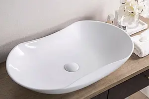 Раковина BelBagno 66 белый BB1334, 3