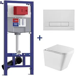 Комплект 5 в 1 Lemark Peneda Expert+Bit+ Florex White 100121423 с кнопкой Bit 9801005 хром глянцевый Комплект 5 в 1 Lemark Peneda Expert+Bit+ Florex White 100121423 с кнопкой Bit 9801005 хром глянцевый, 1