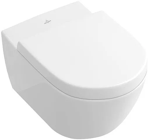 Унитаз подвесной безободковый Villeroy&amp;Boch Subway 2.0 CeramicPlus белый 5614R0R1