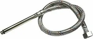 Гибкая подводка для смесителя Monoflex Standart SS 12мм М-10 longer 0.6м x ½&quot;в x М10x1 L100мм Н02509, 4