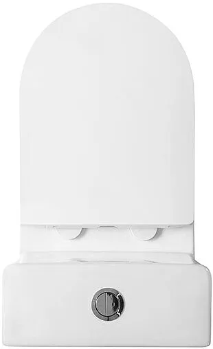 Унитаз-компакт безободковый BelBagno Lounge белый BB8618CPR-MN/SC