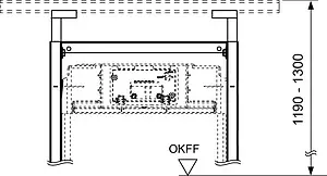 Комплект креплений для монтажа инсталляции с TECEprofil 9380001 Комплект креплений для монтажа инсталляции с TECEprofil 9380001, 2