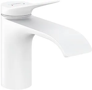 Смеситель для раковины Hansgrohe Vivenis 80 белый матовый 75010700 Смеситель для раковины Hansgrohe Vivenis 80 белый матовый 75010700, 1