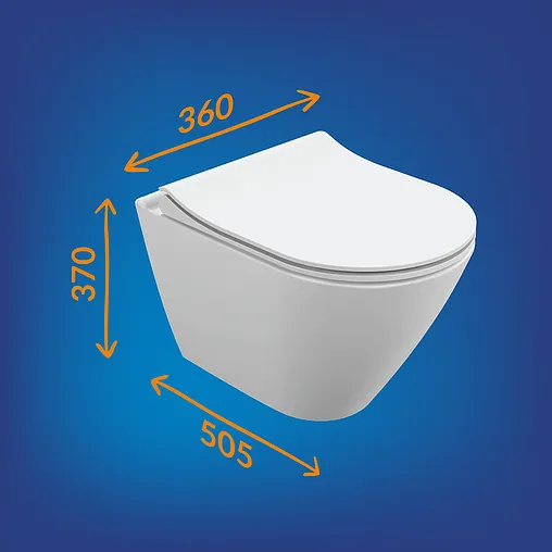 Комплект 5 в 1 Cersanit City Smart CO DPL EO slim LP/Vector 64917 Комплект 5 в 1 Cersanit City Smart CO DPL EO slim LP/Vector 64917