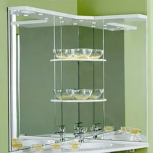 Зеркало дополнительное Aquaton Корнер белый 1A0048D2KR01R Зеркало дополнительное Aquaton Корнер белый 1A0048D2KR01R, 4