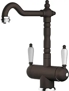 Смеситель для кухни с подключением к фильтру Omoikiri Amagasaki-DC темный шоколад 4994070 Смеситель для кухни с подключением к фильтру Omoikiri Amagasaki-DC темный шоколад 4994070, 1