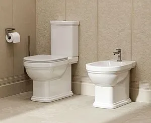 Биде напольное Kerama Marazzi Pompei белый PO.bidet.01, 3